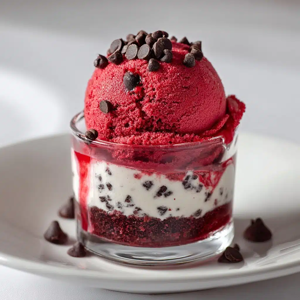 Edible Red Velvet Cookie Dough Recipe