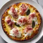 White Pizza with Prosciutto & Hot Honey Recipe