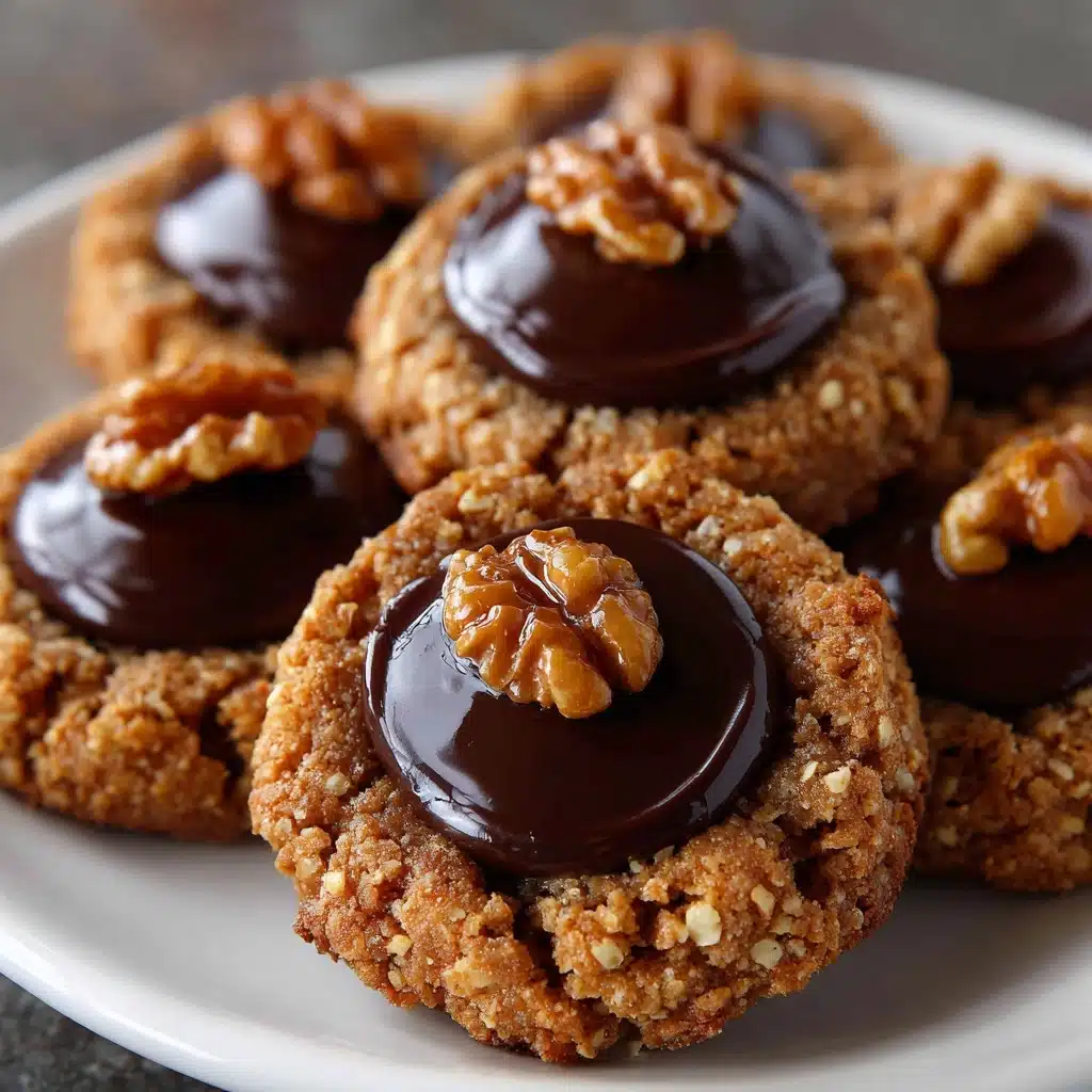 Chocolate Hazelnut Thumbprint Cookies Recipe - Recipe Image