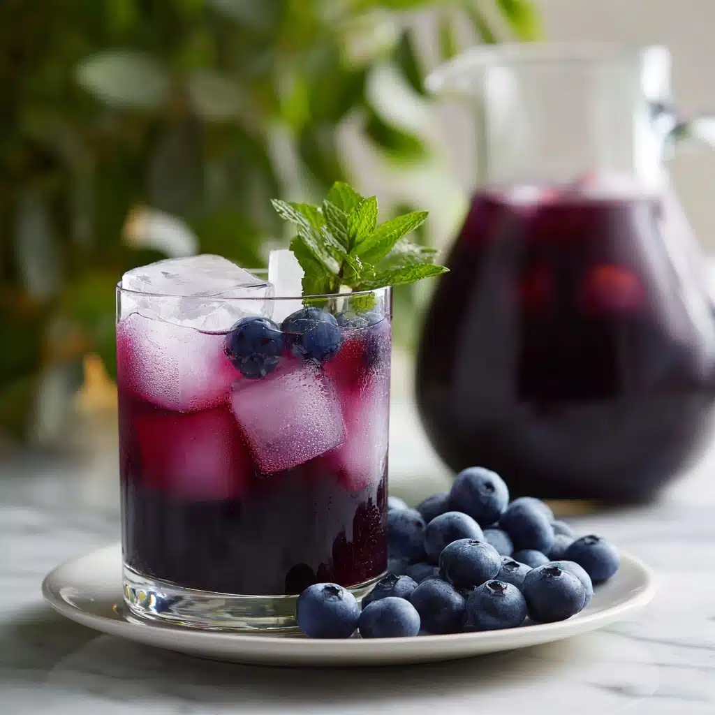 Blueberry Iced Tea Recipe - Recipe Image