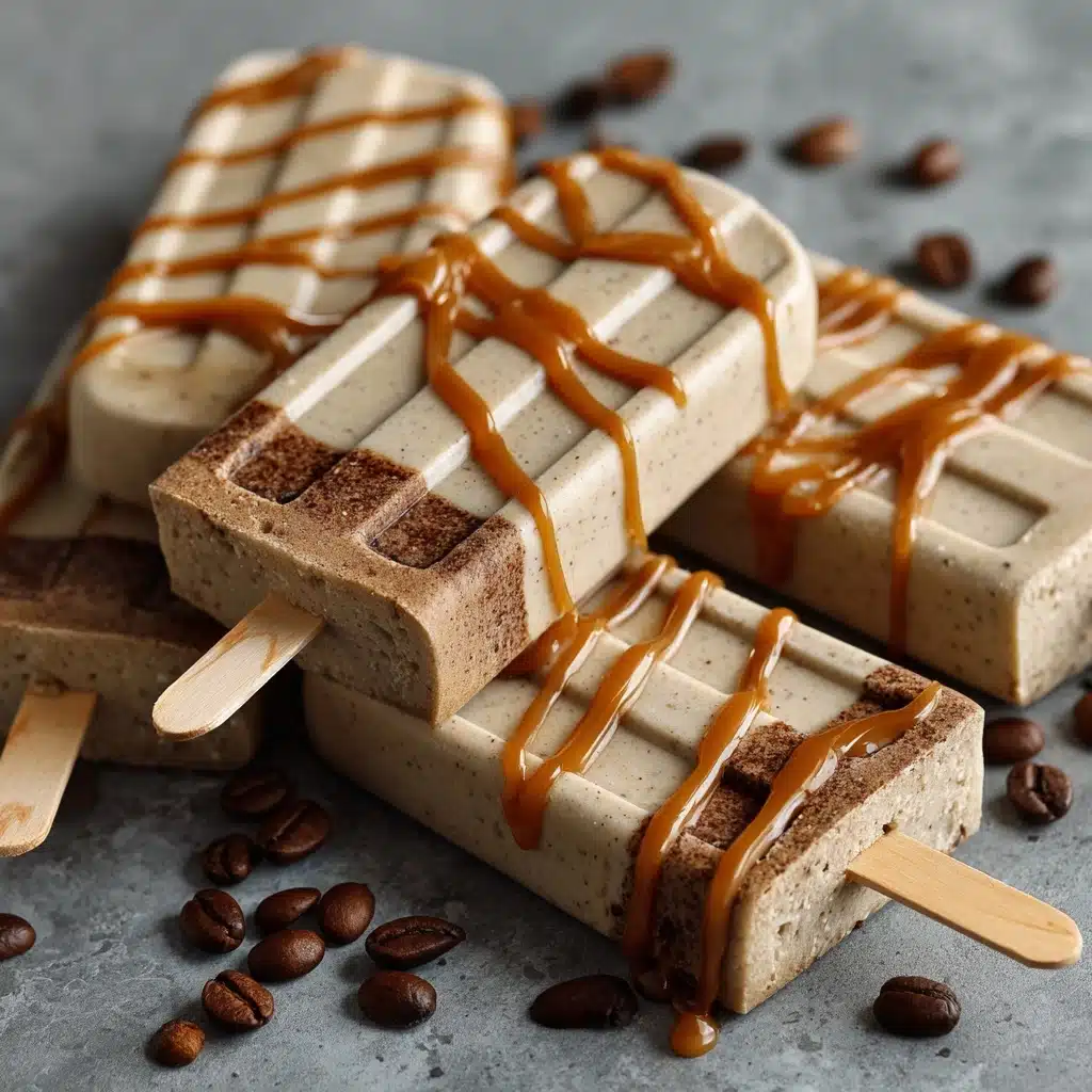 Creamy Vanilla Cold Brew Coffee Popsicles Recipe - Recipe Image