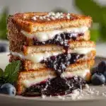 Balsamic Blackberry Bliss Grilled Cheese Recipe