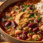 (Lebanese Kidney Beans and Bulgur Stew) Recipe
