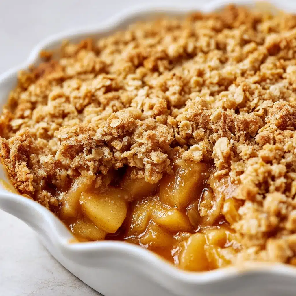 Old Fashioned Easy Apple Crisp Recipe - Recipe Image