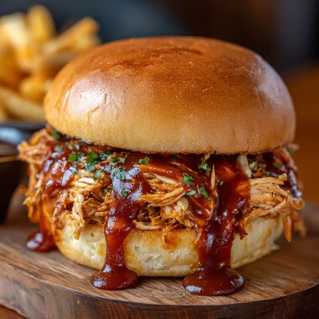 Slow Cooker Pulled BBQ Chicken Recipe - Recipe Image