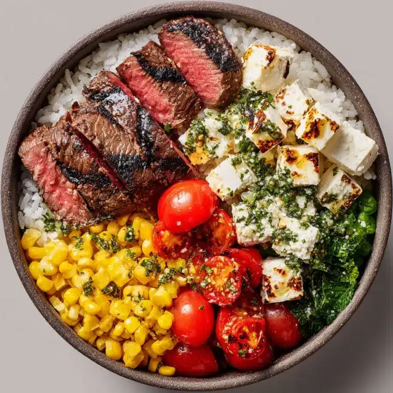 Mediterranean Steak Bowls Recipe