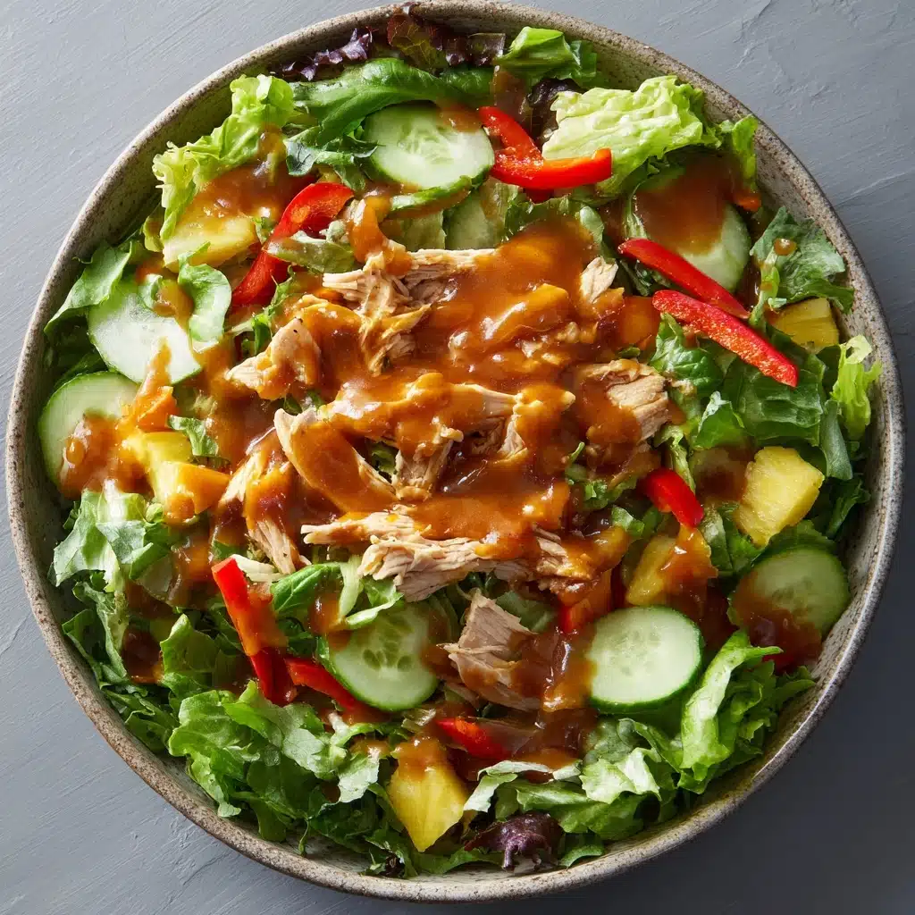 Hawaiian Chicken Salad Bowl Recipe - Recipe Image
