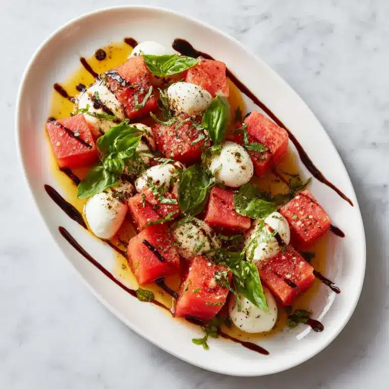 Burrata Watermelon Salad Recipe