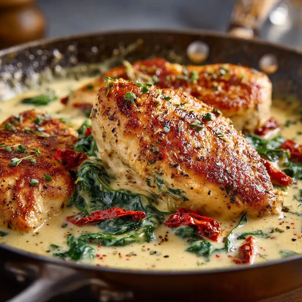 Creamy Tuscan Chicken Recipe - Recipe Image