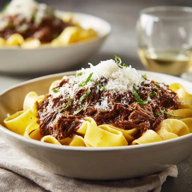 Beef Ragu with Pappardelle Recipe