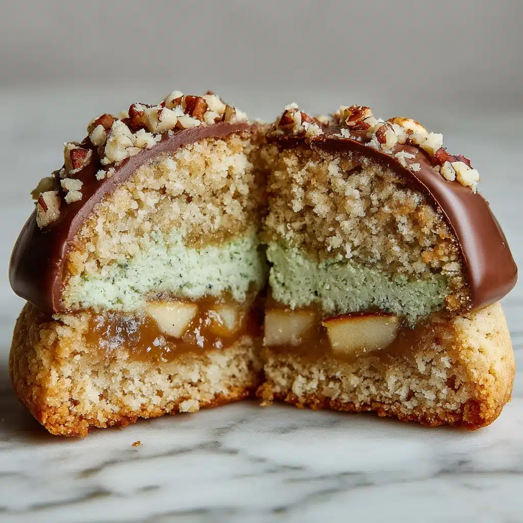 Cheesecake-Stuffed Caramel Apple Cookies Recipe - Recipe Image