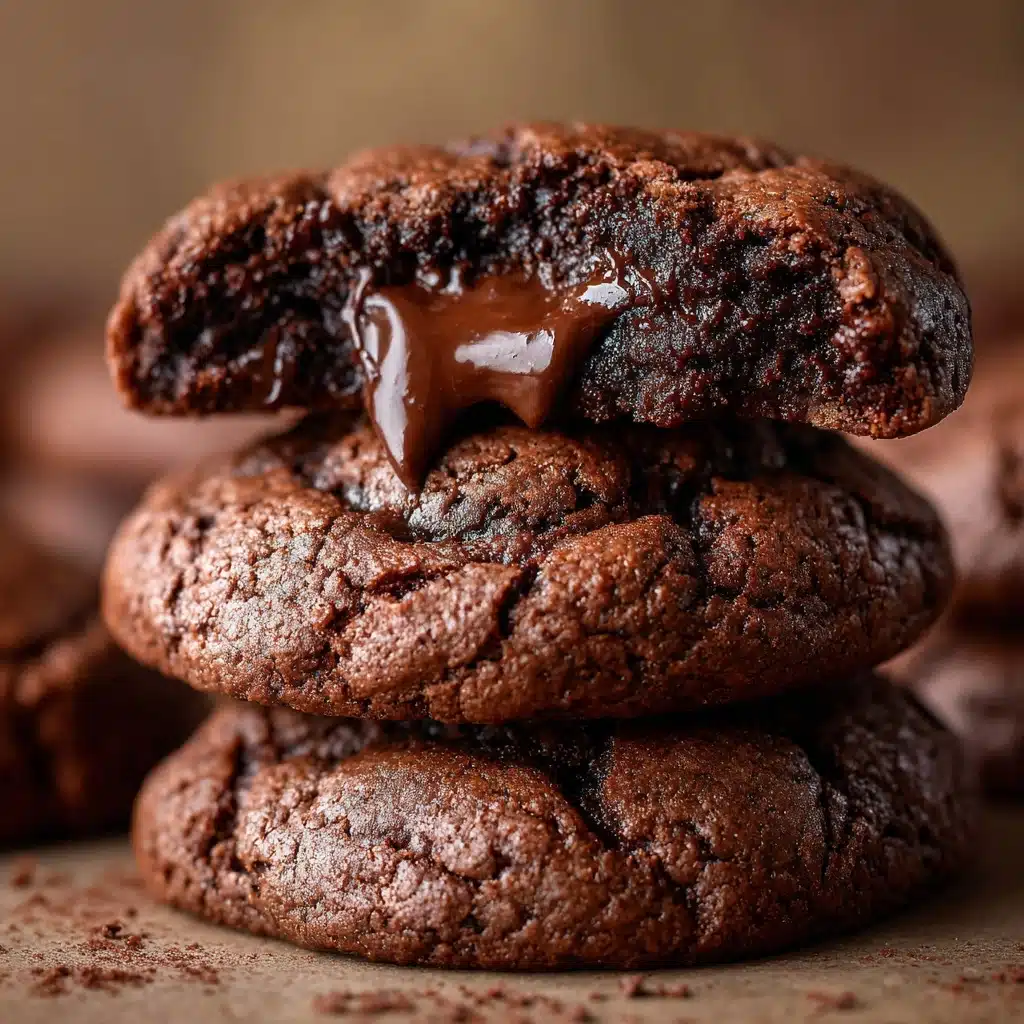 w To Make Chocolate Lava Brownie Cookies Recipe - Recipe Image