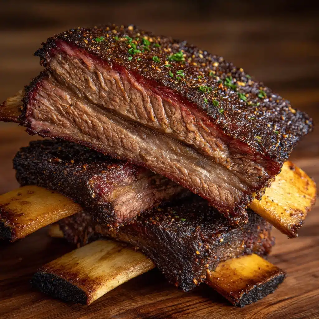Smoked Beef Short Ribs Recipe - Recipe Image