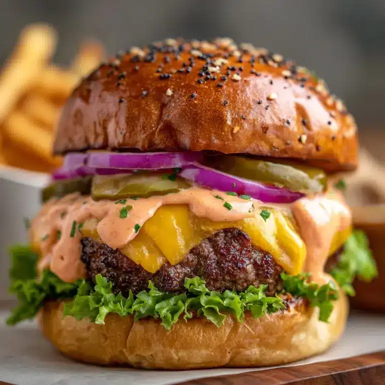 California Burger Recipe