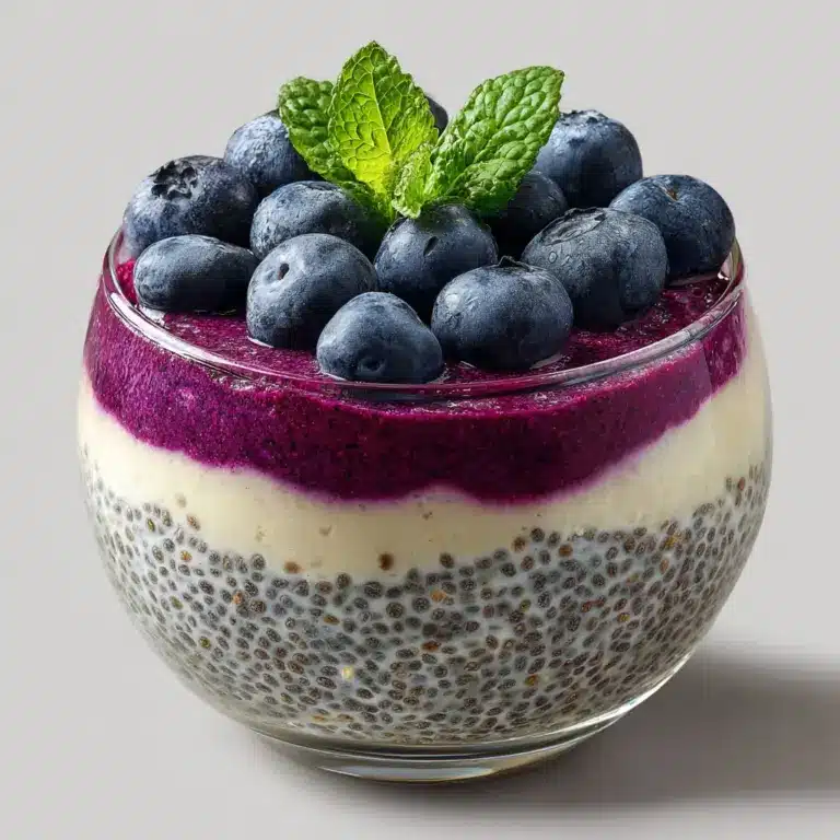 Blueberry Chia Seed Pudding Recipe