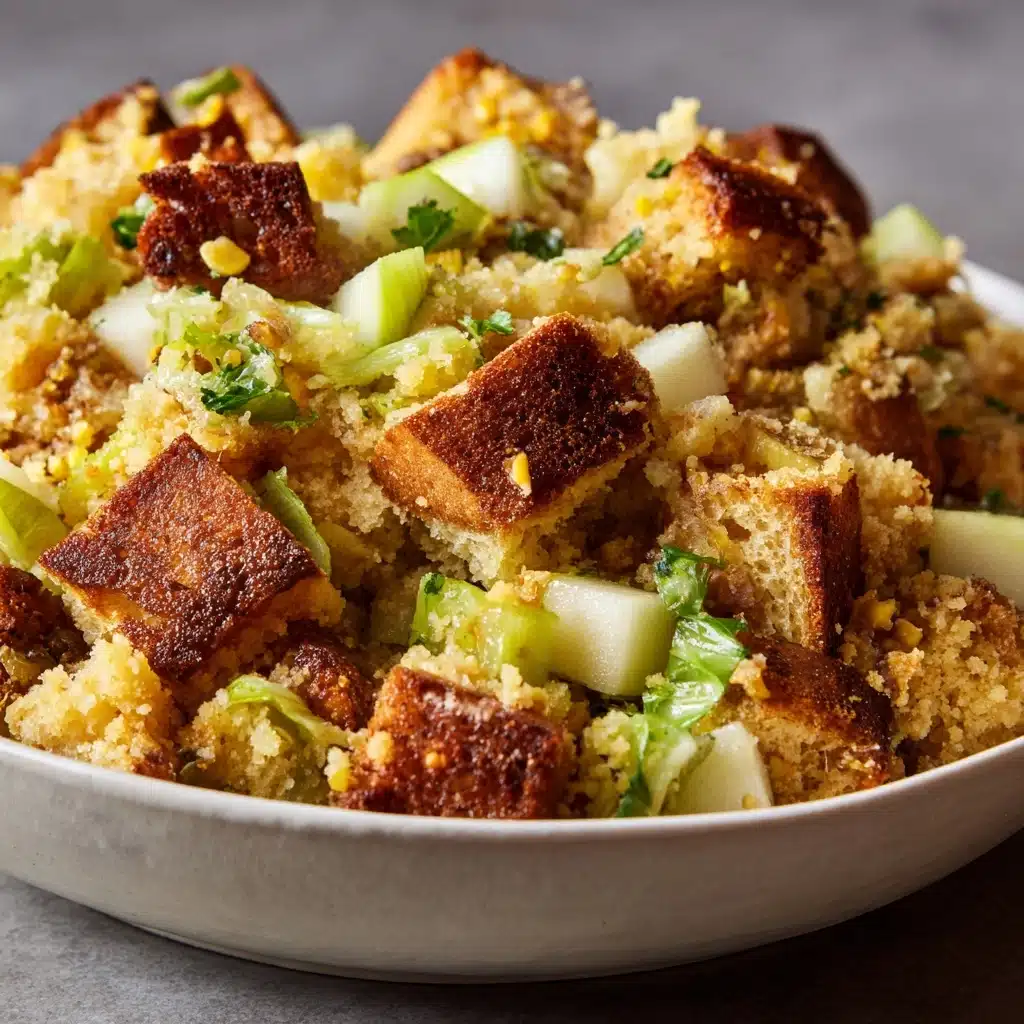Cornbread Stuffing with Apples Recipe - Recipe Image