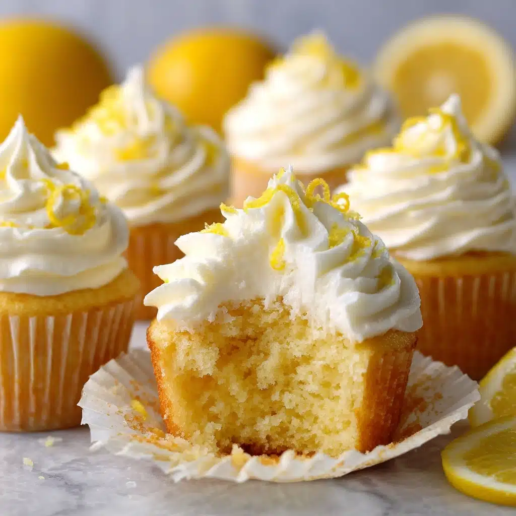Lemon Cupcakes Recipe - Recipe Image