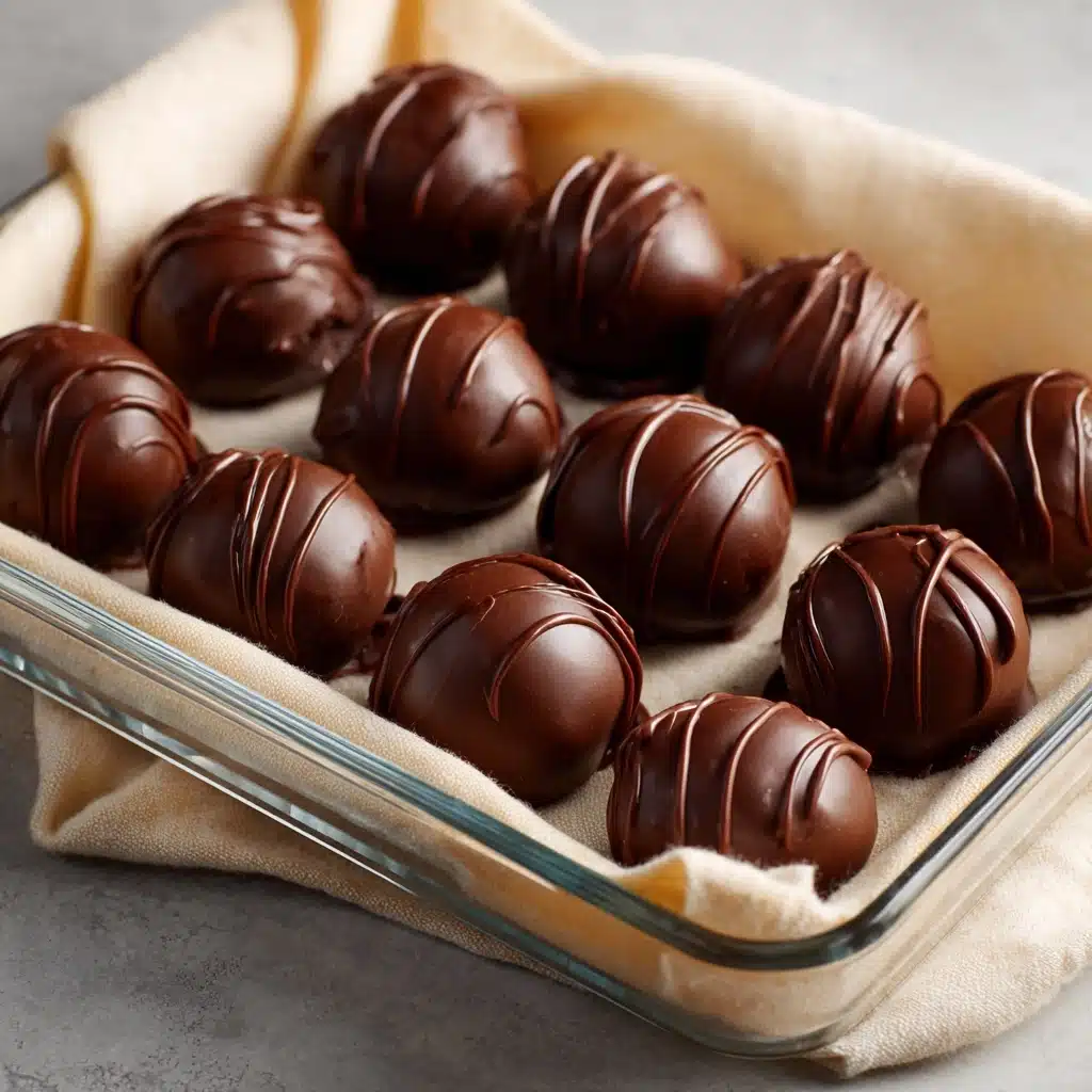 No-Bake Peanut Butter Balls Recipe - Recipe Image