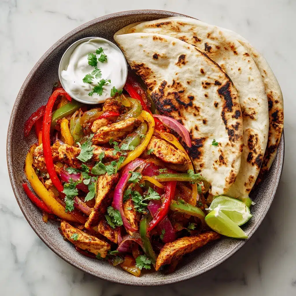Air Fryer Chicken Fajitas Recipe - Recipe Image