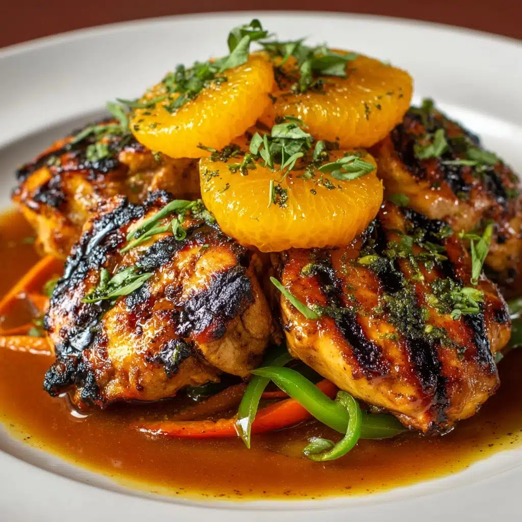 Blackened Chicken with Caramel and Clementine Dressing: An Amazing Ultimate Recipe
