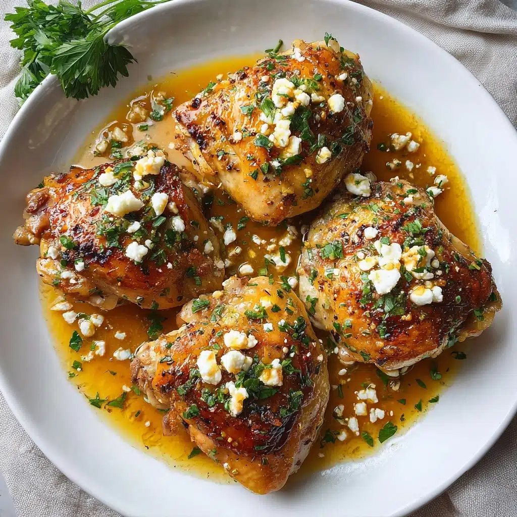 Hot Honey Feta Chicken Recipe - Recipe Image