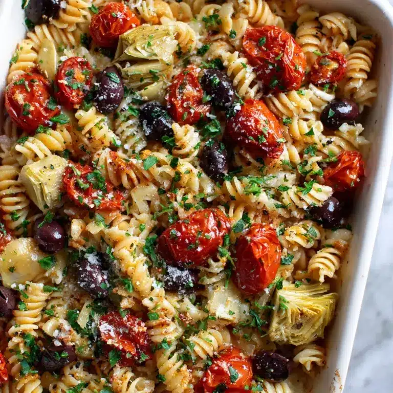 Baked Mediterranean Pasta Recipe