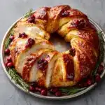 Turkey and Cranberry Wreath Recipe