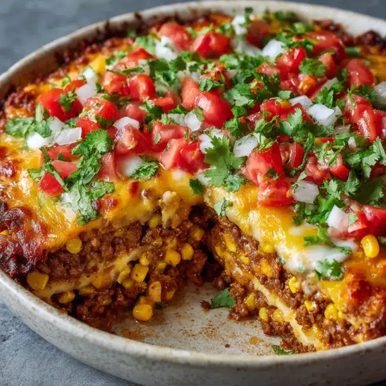 Cornbread Taco Bake Recipe