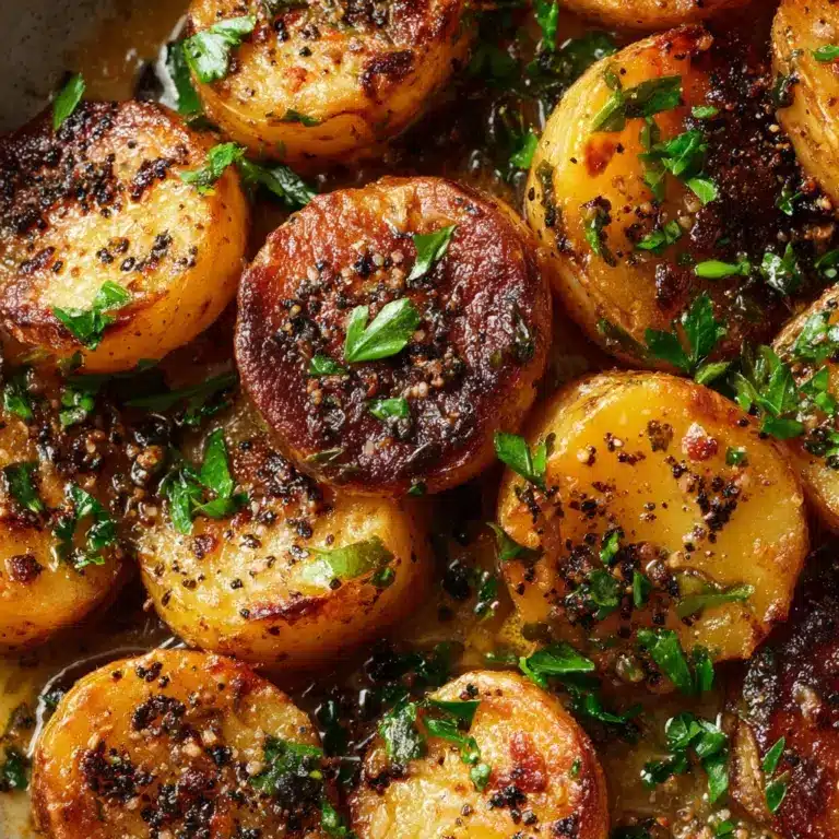 Creamy Garlic Sauce Potatoes Recipe