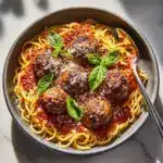 Italian-Style Meatballs in Tomato Sauce Recipe