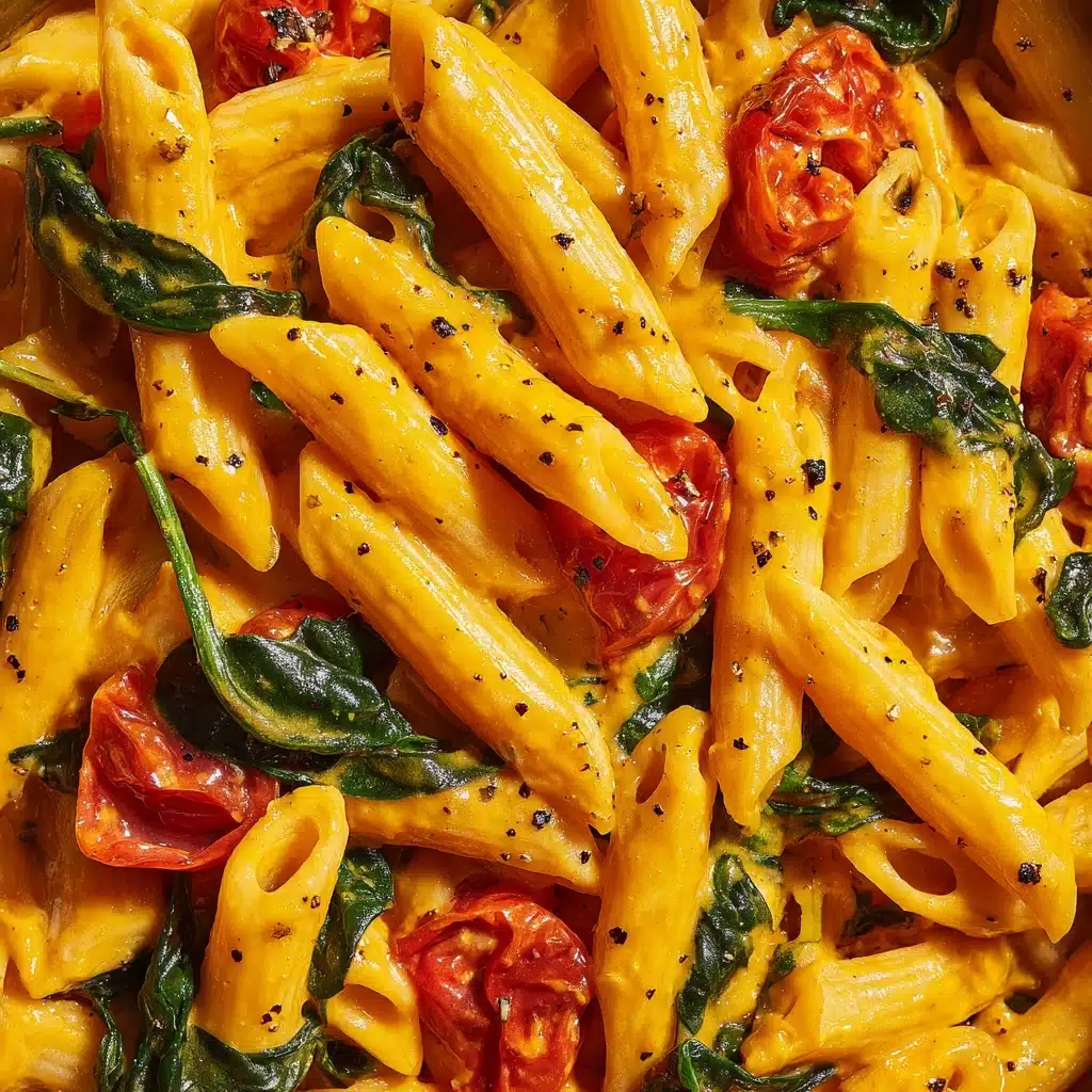 Delicious Spinach Tomato Pasta Recipe - Recipe Image