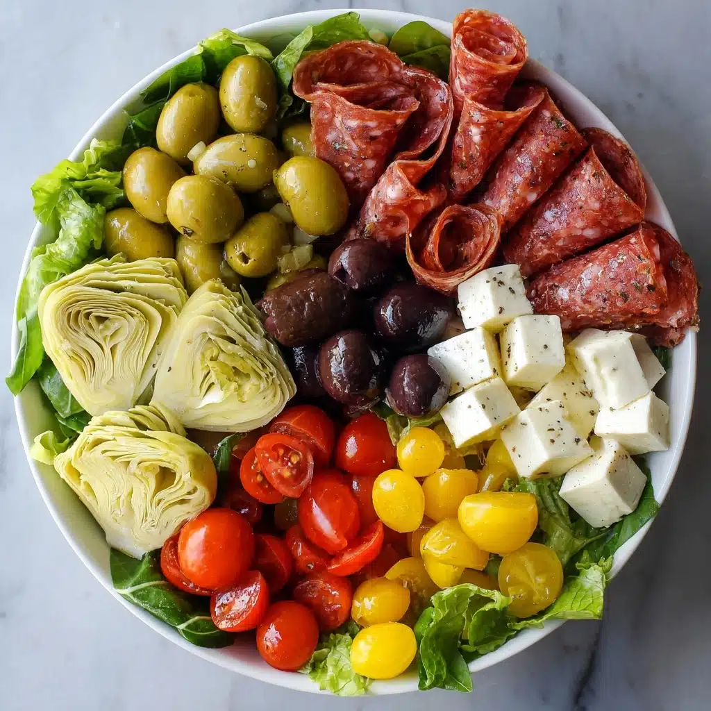 Homemade Antipasto Salad Recipe - Recipe Image