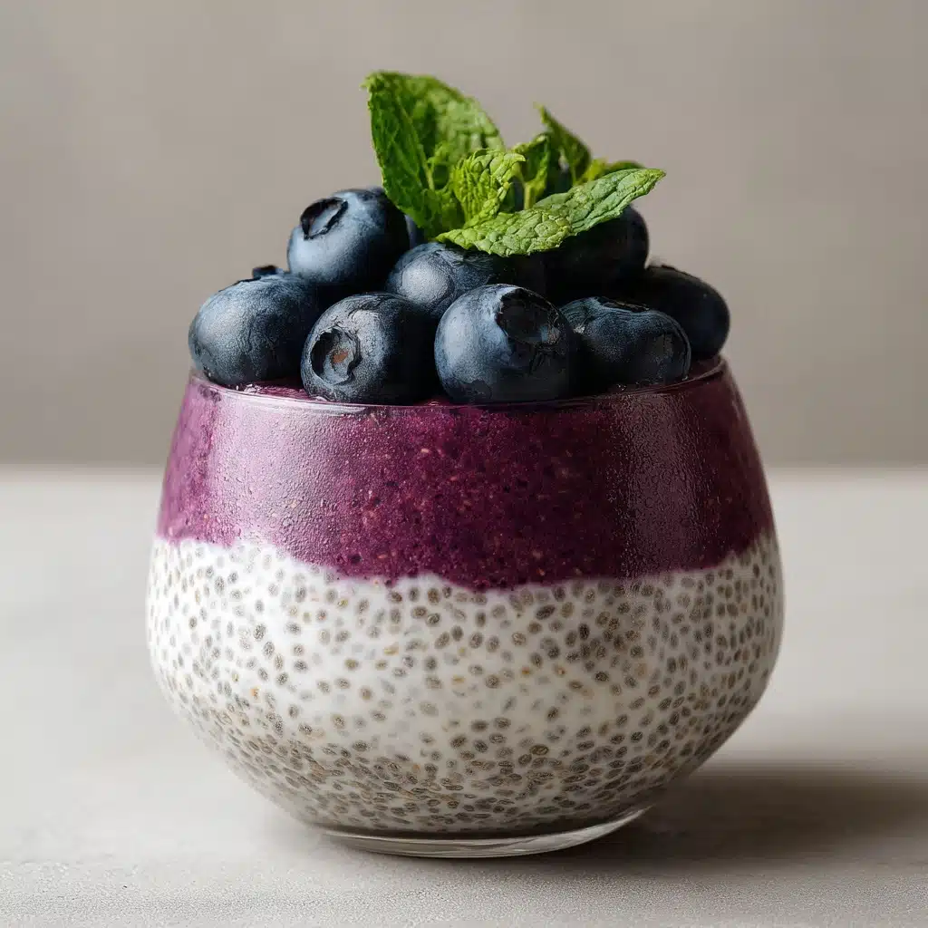 Blueberry Chia Seed Pudding Recipe - Recipe Image