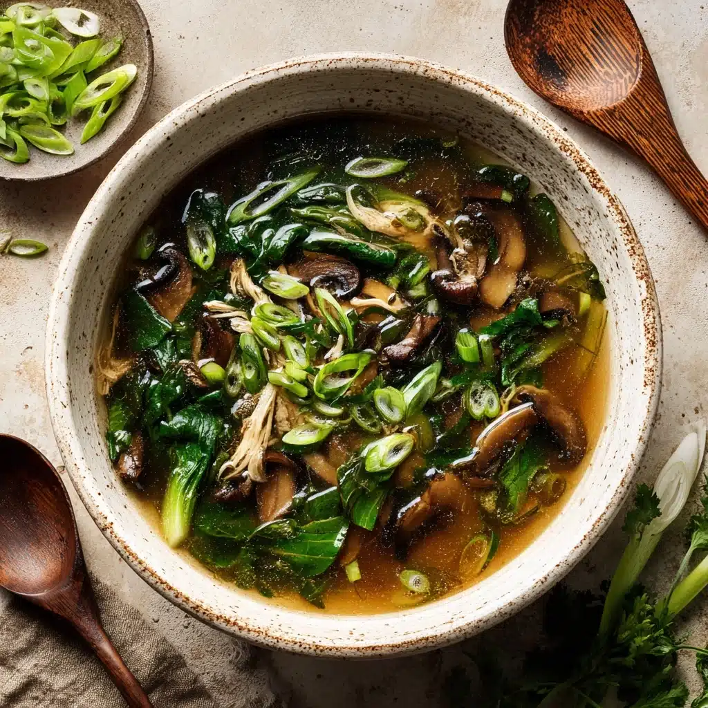 Bokchoy Chicken Soup Recipe