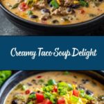 Easy Creamy Taco Soup Recipe
