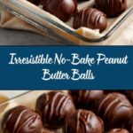 No-Bake Peanut Butter Balls Recipe