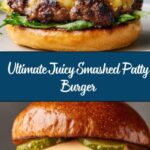 Juicy Smashed Patty Burger with Secret Sauce Recipe