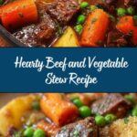 Hearty Vegetable-Meat Stew: Comfort in a Bowl Recipe