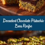 Chocolate and Pistachio Bars Recipe