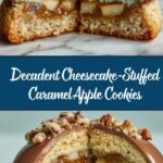 Cheesecake-Stuffed Caramel Apple Cookies Recipe