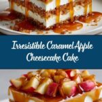 Caramel Apple Cheesecake Cake Recipe