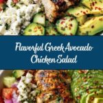 Greek Avocado Chicken Salad Recipe