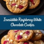 Raspberry and White Chocolate Cookies Recipe