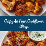 Air Fryer Cauliflower Wings Recipe