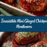 Mini Glazed Chicken Meatloaves Recipe