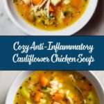Anti-Inflammatory Cauliflower Chicken Soup Recipe