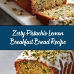 Pistachio Lemon Breakfast Bread Recipe