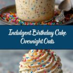 Birthday Cake Overnight Oats Recipe
