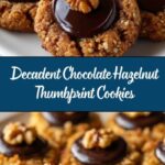 Chocolate Hazelnut Thumbprint Cookies Recipe