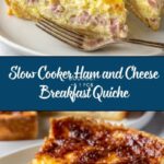 Crockpot Ham and Cheese Breakfast Quiche for a Hassle-Free Morning Recipe